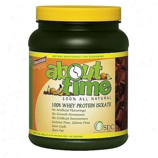 About Time's Whey Isolate Prot Choclt 2.0lb