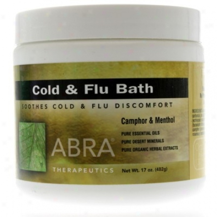 Abra Therapeutic's Bath Cold And Flu 17oz