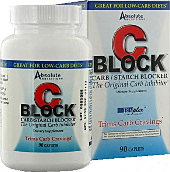 Absolute Nutrition's C Block Carbo Inhibitor 90ct