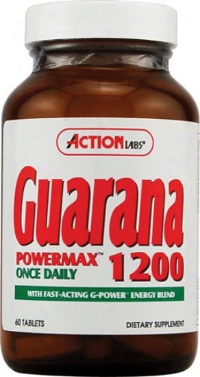 Action Labs Guarana Power Max 1200 60tab