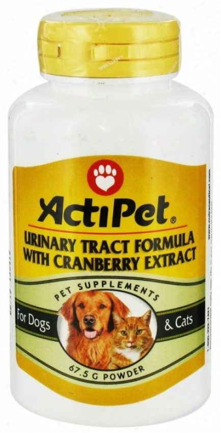 Actipet's Urinary Tract Formula 67.5g Pwd