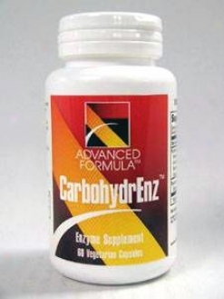 Advanced Formula Enzyme's Carbohydrenz 60 Caps