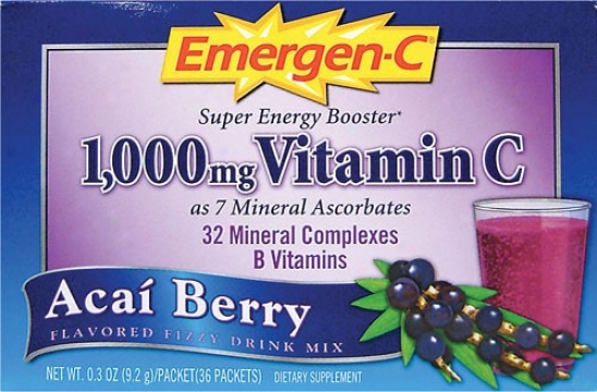 Alacer's Emergen-c Acai Berry 30pkt