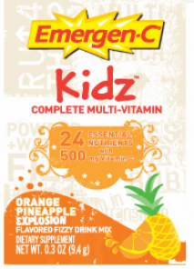 Alacer's Emergen-c Kidz Multi-orang 30pkt