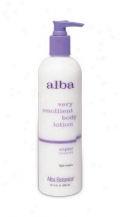 Alba's Body Lotion Originap Unscented 12oz