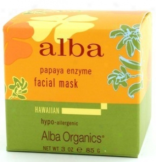 Alba's Facial Hawaiian Papaya Enzymr Mask 3oz