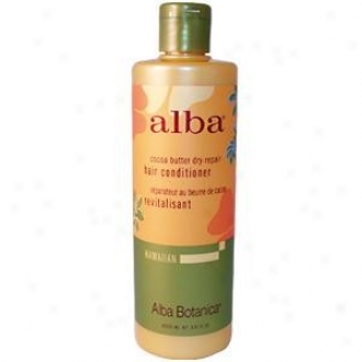 Alba's Hair Conditioner Cocoa Butter Dry-repair Hair 12oz