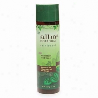 Alba's Hair Conditioner Rainforest Acai Antioxidant 8oz