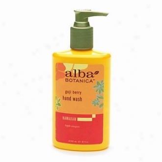 Alba's Hand Wash Goji Berry 8oz