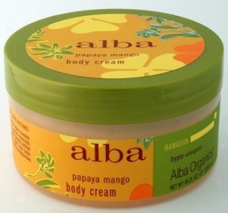 Alba's Hawaiian Papaya Mango Body Cream 6.5oz