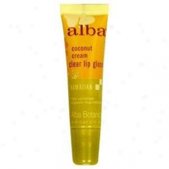 Alba's Edge Gloss Coconut Cream Serene 0.42oz