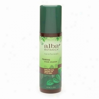 Alba's Rainforest Foaming Cream Cleanser 6oz