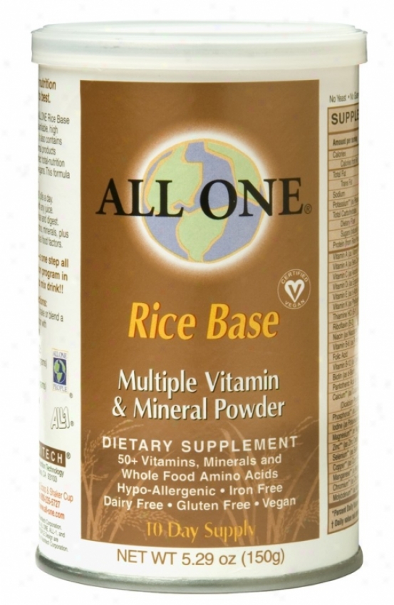 All-1's Rice Base Powder 5.29oz