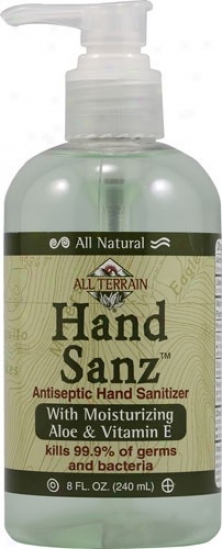 All Terrain's Hand Sanitizer Aloe & Vitamin E 8oz