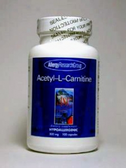 Allergy Research's Acetyl-l-carnitine 500 Mg 100 Caps