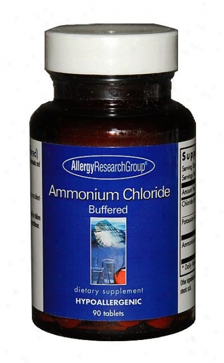 Allergy Research's Ammonium Chloride 486 Mg 90 Tabs