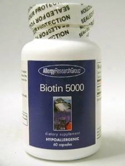 Allergy Reqearch's Biotin 5000 Mcg 60 Caps