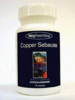 Allergy Research's Copper Sebacate 4 Mg 75 Caps