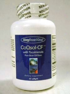 Allergy Research's Coqsol-cf With Tocotrienols 60 Gels