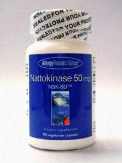 Allergy Research's Nartokinase (fibrenase I) 50 Mg 90 Vcaps