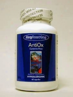 Allergy Research's Original Antiox Cysteine Free 60 Caps