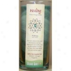 Aloha Bay's Candle Chakra Jar Scented Healing/green 11oz