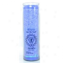 Aloha Bay's Candle Chakra Jar Unscented Blue 17oz