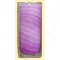 Aloha Bay's Candle Gem Tone Jar Unscented Violet 11oz