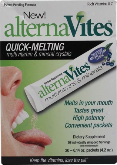Alternavite's Multi-vitamin & Minerals 30ct