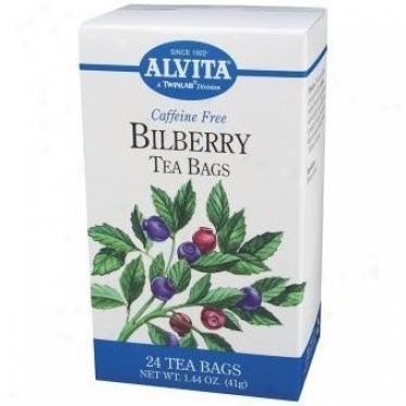 Alvita Tea's Bilberry Tea 24bags