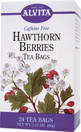 Alvita Tea's Hawthorn Berries Tea 24bags