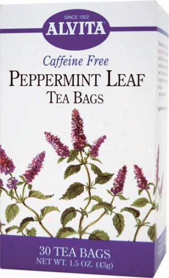 Alvita Tea's Peppermint Leaf Tea 30bags