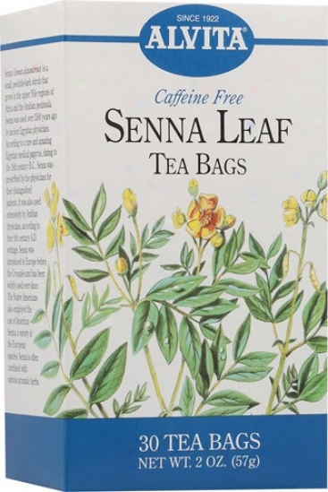 Alvita Tea's Senna Leaf Tea 30bags