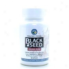 Amazing Herbs Black Seed Original Plain 100 Capsules