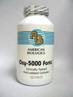 American Biologic Oxy-5000 Forte 500 Tabs