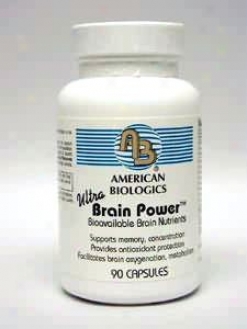 American Biologic Ultra Brain Power 90 Caps