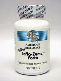 American Biologic Ultra Inflazyme Fortw 90tabs