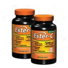 American Health's Ester-c 500mg W/ictrus Bioflavonoids 60caps