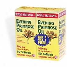 American Health's Evening Primrose Oil 500mg 50sg + 50sg