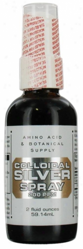 Amino Acids & Botanical's Amino Silver Co1l 200ppm 2oz
