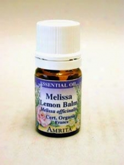 Amrita Aromatheraphy's Melissa (lemon Balm) Essential Oil 3 Ml