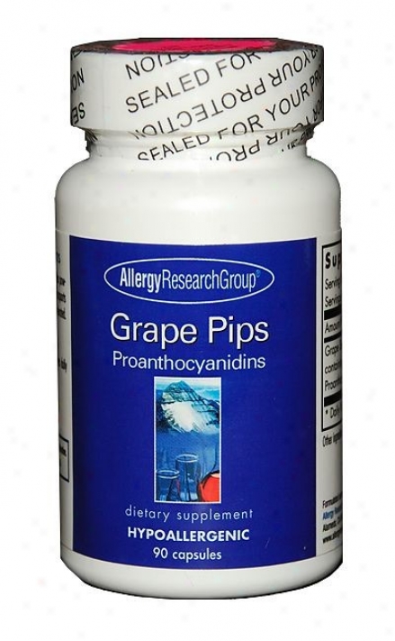 Arg's Grape Pips Proanthocyanidins 100mg 90 Caps