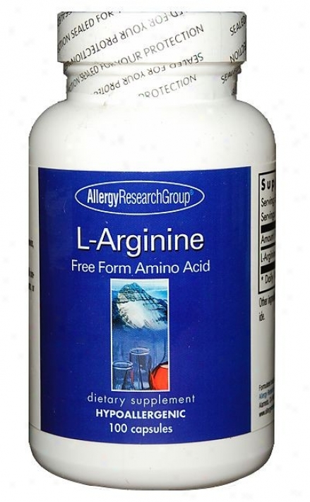 Arg's L-arginine 500mg 100 Caps