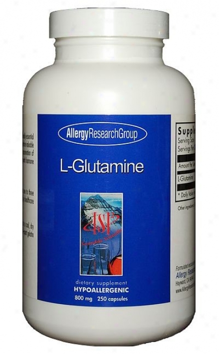 Arg's L-glutamine 800mg 250 Caps