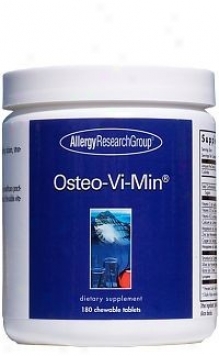 Arg's Osteo-vi-min 180 Chewable Tabs