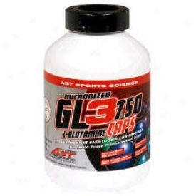 Ast Sport's Gl3 750 L-glutamine 500caps