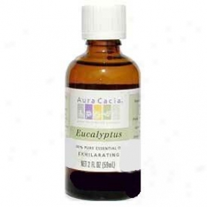 Aura Cacia's Essential Oil Eucalyptus 2oz