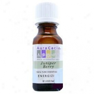 Aura Cacia's Essential Oil Juniper Berry .5oz