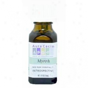 Aura Cacia's Essential Oil Myrrh .5oz