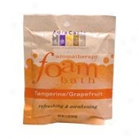 Aura Cacia's Foam Bath Tangerine/grapefruit Pouch 2.5oz